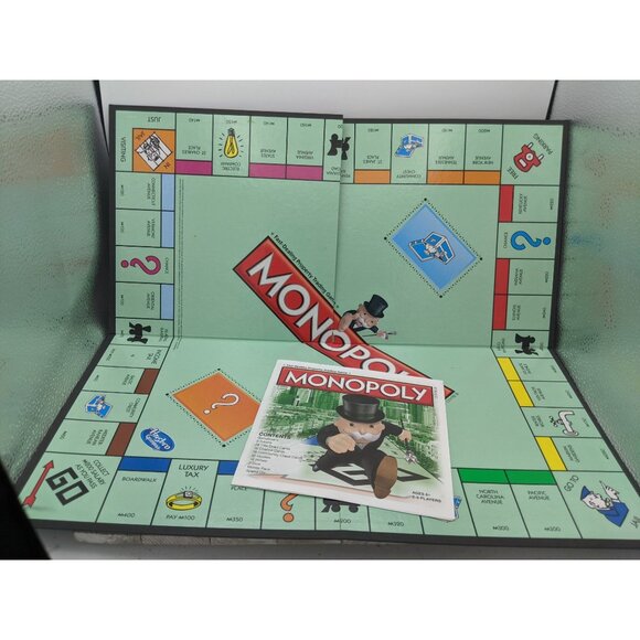 Vintage 2013 Monopoly Edition Game Replacement Board Instructions - Picture 1 of 9